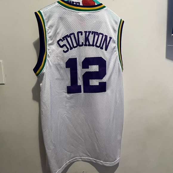 John Stockton Utah Jazz Jersey - Picture 2 of 3
